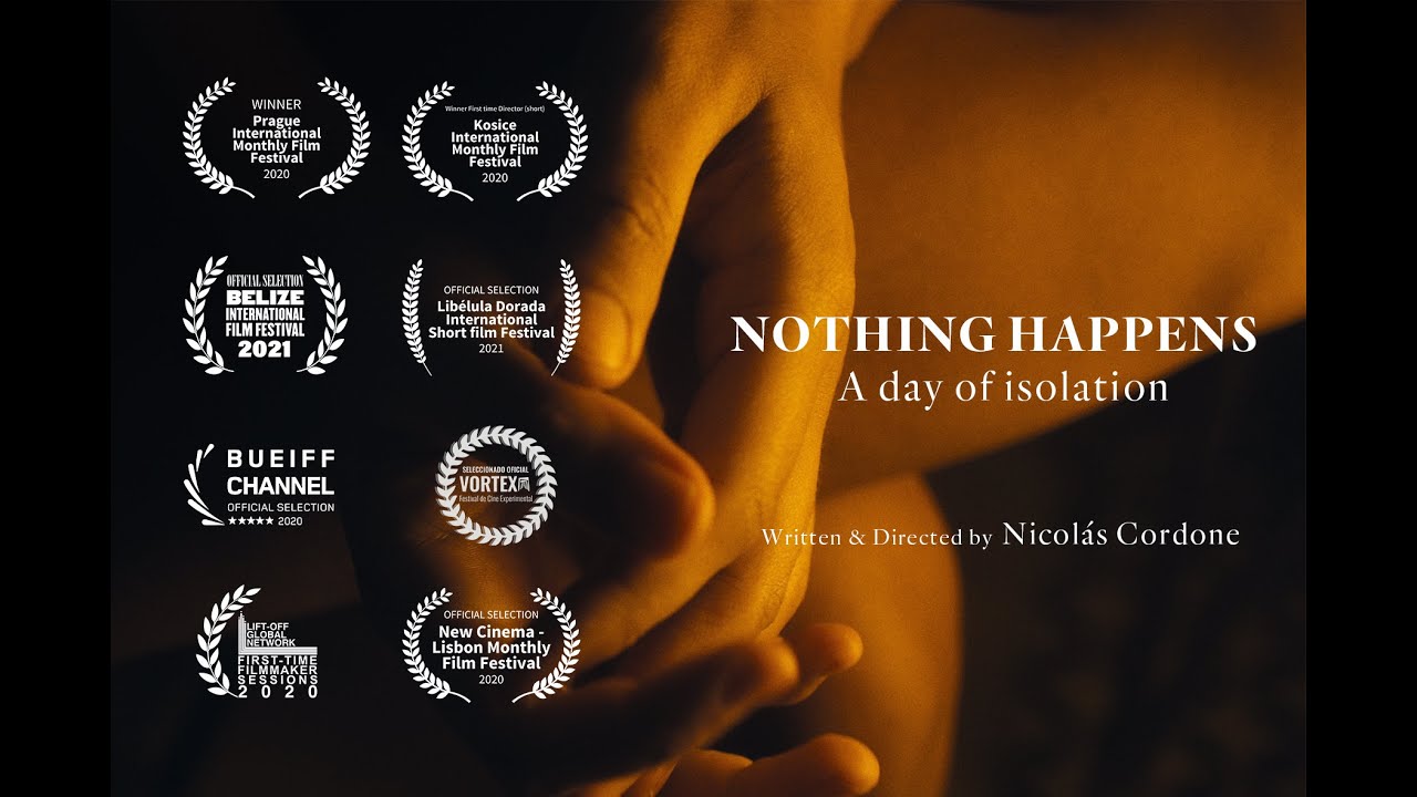Trailer NOTHING HAPPENS - A day of isolation (2020) Short Film