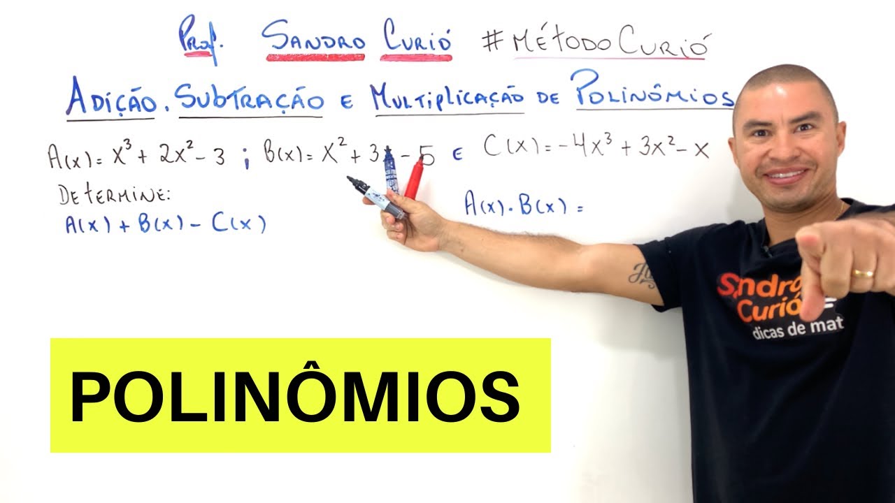 RÁPIDO e FÁCIL | ADIÇÃO, MULTIPLICAÇÃO e DIVISÃO DE POLINÔMIOS