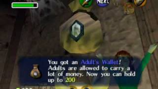 Legend of Zelda: Ocarina of Time- Adult Wallet