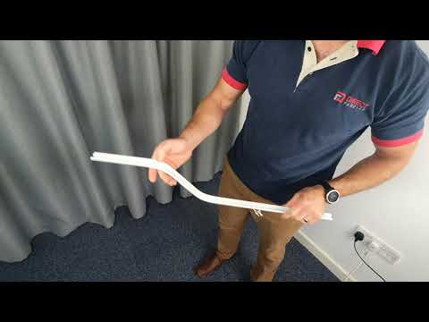 How to Bend a Fineline Metal Curtain Track - Bay Window Curtain Track