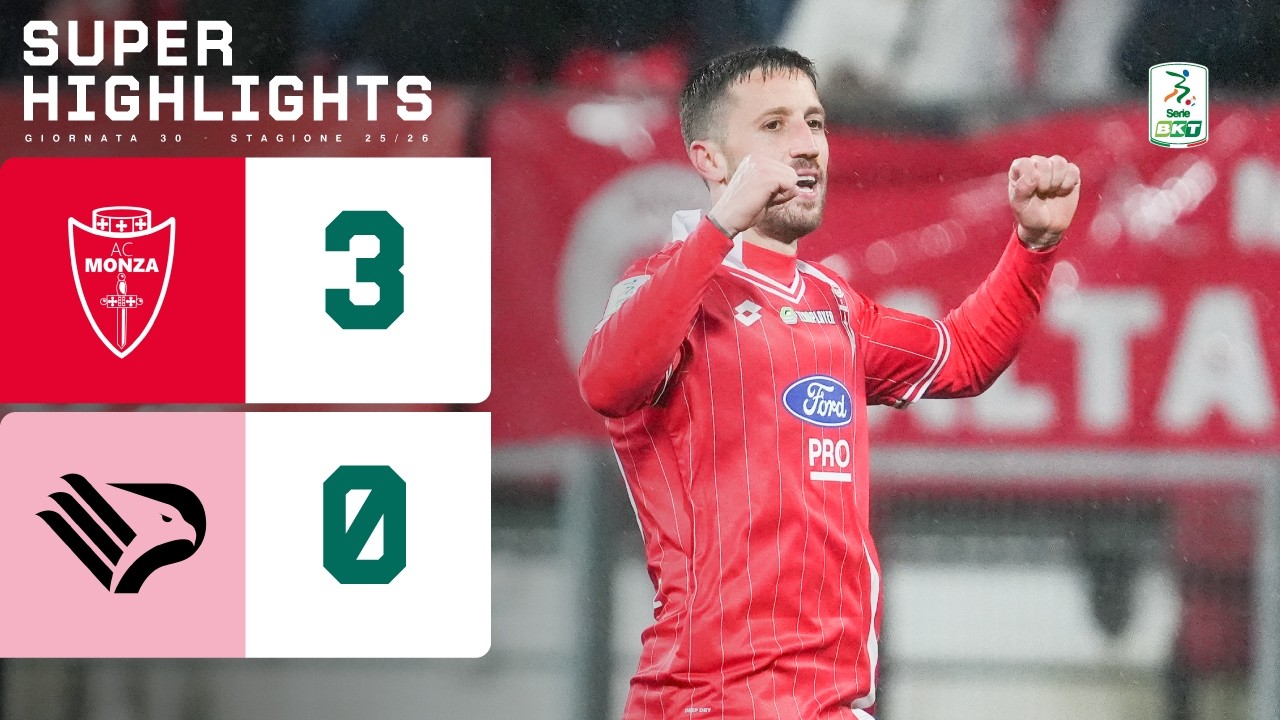 Monza vs Palermo Highlights