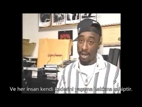 1996'da Death Row'un ofisinde Tupac'ın röportajı (Türkçe Altyazılı)
