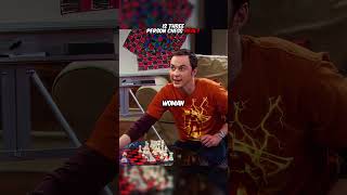 Sheldon invented three person chess 🤗 