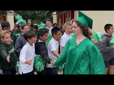Oakwood School Class of 2023 Senior Walk