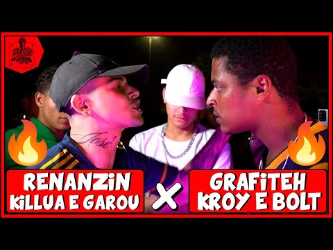 (ACIRRADO 🥶🔥) Killua, Renanzin e Garou x Grafiteh, Kroy e Bolt | SEMI | 170ª Batalha do Ana Rosa