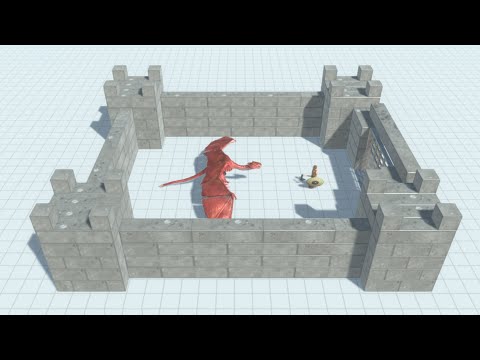 CASTLE WYVERN vs EVERY UNIT - Animal Revolt Battle Simulator