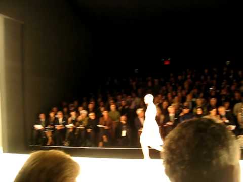 Chado Ralph Rucci fashion show bryant Park, Nyc sept 2009 taken by Wendy