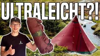ULTRALEICHT Tipi für deine Paddelabenteuer? Tentipi Zirkon 7 Light Review | Packrafting & Kanu