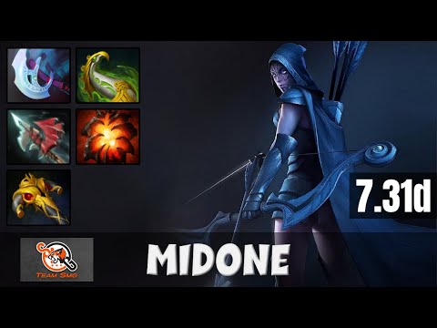SMG.Midone Drow Ranger TOP LANE Gameplay | SMG vs T1 | Dota 2 Full Game