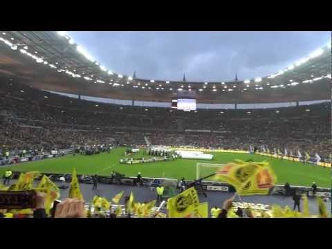 Finale de Coupe de France Lyon - Quevilly - La Marseillaise [HD]