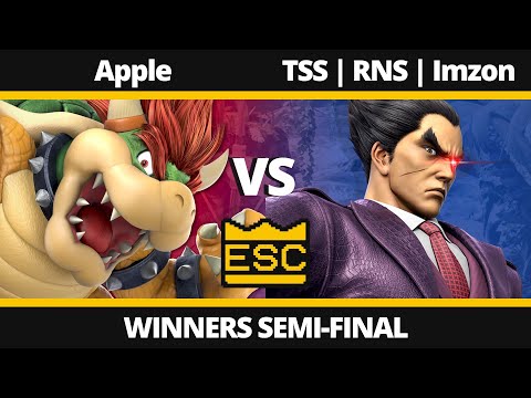 ESC 83 - Winners Semi-Final - Apple (Bowser) Vs. TSS | RNS | Imzon (Kazuya) - SSBU Tournament