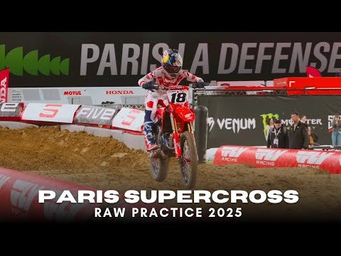 RAW Paris Supercross 2025 ft. Cooper Webb/ Tom Vialle/ Jett Lawrence/ Malcolm Stewart & more 💥