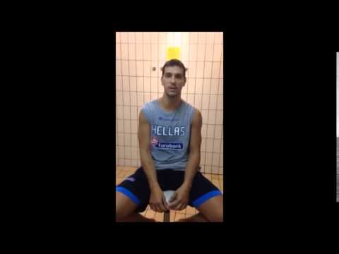 Nikos Zisis accepted the icebucket challenge