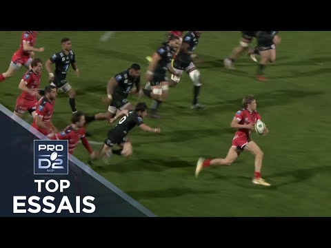 TOP Essais de la J22 – PRO D2 – Saison 2021-2022