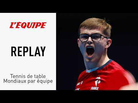 Tennis de table - Championnats du monde par équipes : Le replay intégral de France vs Japon