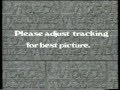 Tracking Control Screen FBI Warning Screen
