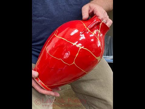 From clay to Kintsugi vase White House presidential gift video