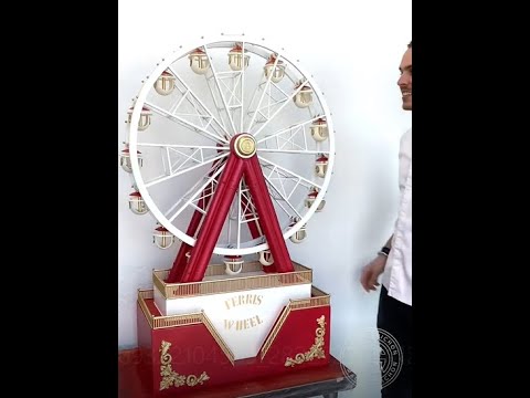 The Chocolate Ferris Wheel! 🎡 ||So tasty ||cake decorating ideas||amaury guichon