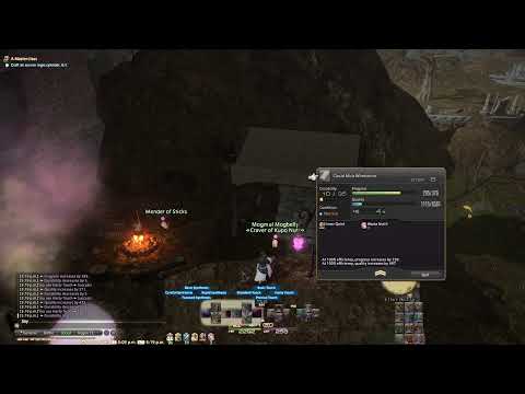 FFXIV - 5.18 Goldsmith Lv.58 HW Class Quest