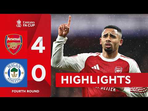 Arsenal charge on! 💪 | Arsenal (0-0) Wigan Athletic | Emirates FA Cup 2025-26