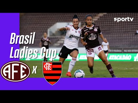 Gols e lances de Ferroviária-SP x Flamengo