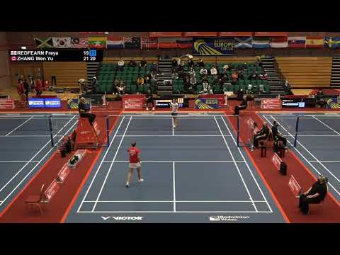 Match point - Freya Redfearn vs Wen Yu Zhang - WS, SF – Welsh Intl. 2021