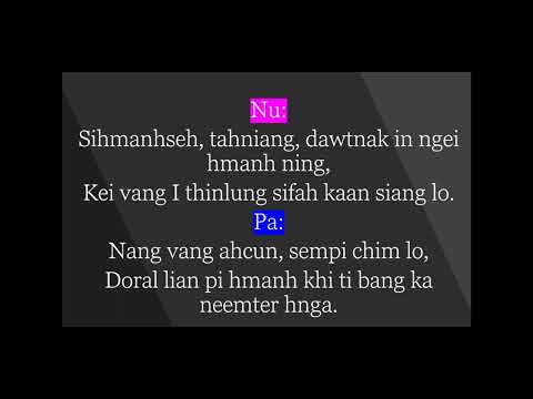 NA KA DAWT VE AH CUN- Lai Hla Karaoke