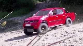 preview picture of video 'MITSUBISHI L200 / CROSS COUNTRY RALLY / SKOWYT - BIURŁOZ'