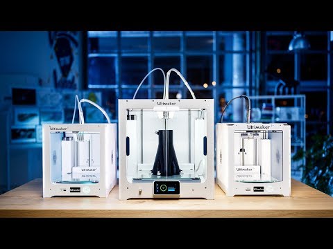 Профессиональный 3D-принтер 3д принтер 3d printer 3D принтер Ultimaker S5 Pro Bundle 330x240x300 мм Белый - фото 1 - id-p1909345363