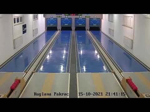 Gradska kuglana Pakrac live / 15. listopada 2021.  SLOGA - POŽEGA