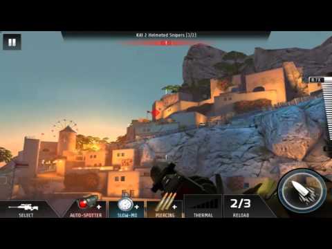 Kill Shot Bravo Region 3 Primary Mission 12 - Kill 2 Helmeted Snipers