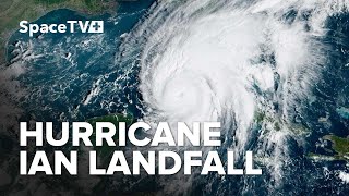 Views of Hurricane Ian as it makes Florida landfall