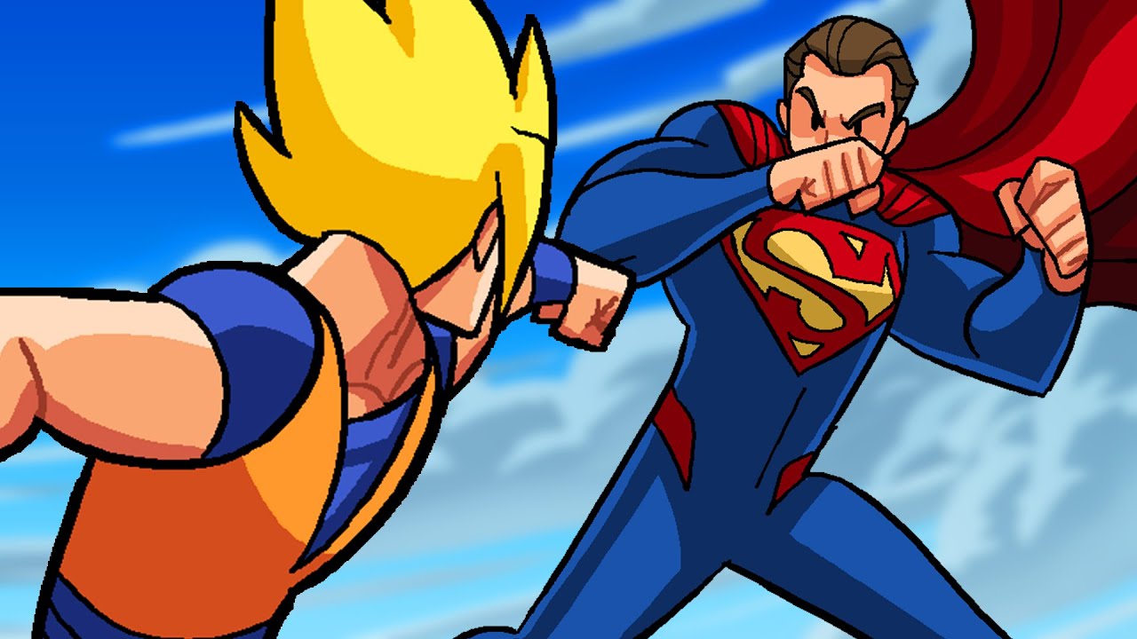 Dragon Ball Z vs DC Superheroes - What If Battle -  [ DBZ / DBS  Parody