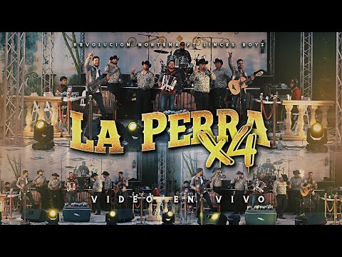 Revolucion Norteña Ft Los Linces Boyz - La Perra x4 (video en vivo ) 2023