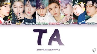Download lagu STRAY KIDS 스트레이 키즈 - TA 타 (Color Coded Han/Rom/Eng Lyrics) mp3