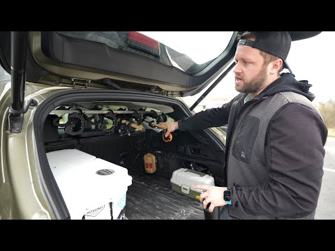 The BEST Fishing Rod Mount for SUV/Wagon/Van/Truck Cap