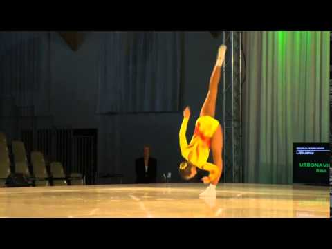 2013 Aerobic European Championships, Arques FRA   Rasa Urbonaviciute
