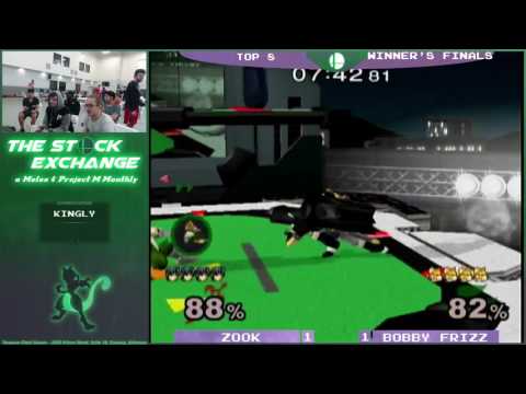 SOTR2 - Zook (Marth) vs. Bobby Frizz (Fox/Falcon) - Melee Winners Finals