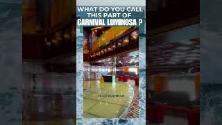 What do you call this part of Carnival Luminosa? #cruiseexperiences #cruisecrew #shoutout #travel