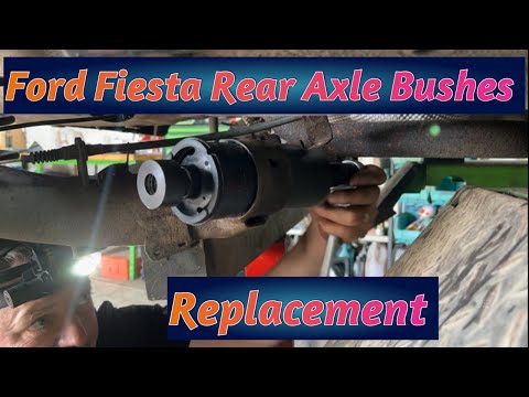 Ford Fiesta MK 7 Rear Axle Bushes Replacement