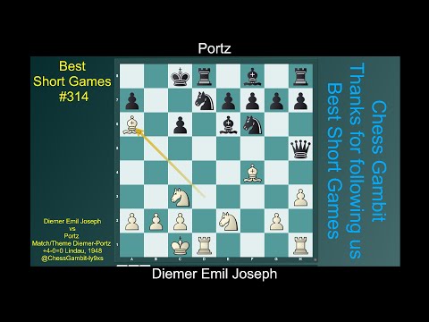 Diemer Emil Joseph vs Portz   #Best Short Games #314