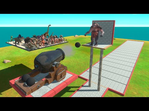 Cannonball Championship - Animal Revolt Battle Simulator
