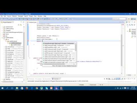 How To Create Labels In Java Graphical User Interface Programming