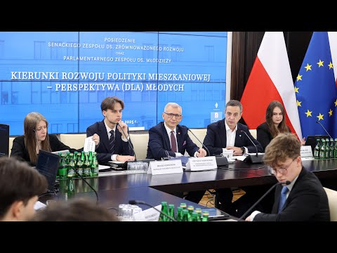 Posiedzenie Senackiego Zespołu ds. Zrównoważonego Rozwoju oraz Parlamentarnego Zespołu ds. Młodzieży