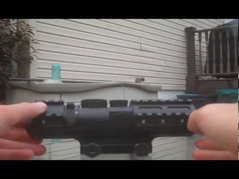 NcStar 3RS Series Scope With Illuminated Reticle Review And Demonstration