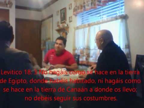Hno  Osmin Debate con los lideres de los testigos de jehova