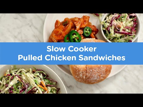 Slow Cooker Pulled Chicken Sandwiches | Kroger