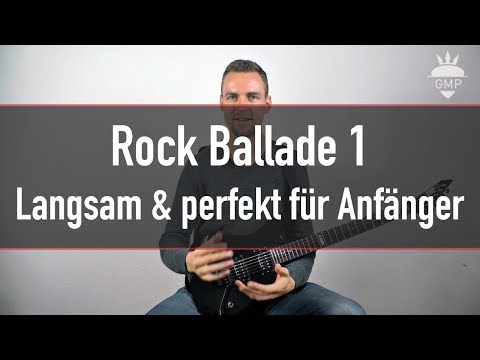 Learn to Play Solo - Rock Ballad 1 - Slow and Perfect for Beginners | Guitar Master Plan