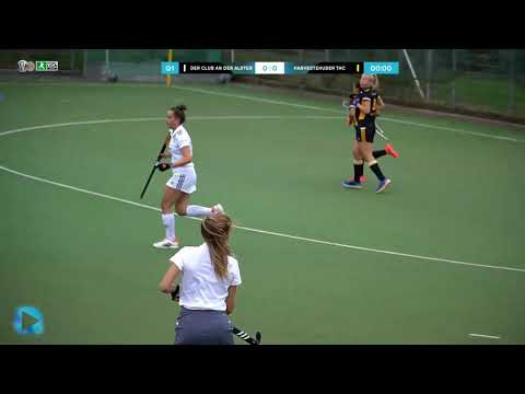 Spiel um Platz 5 1. LigaCup Damen Club an der Alster vs Harvestehuder THC 1:3 29.08.21 RE-Livestream