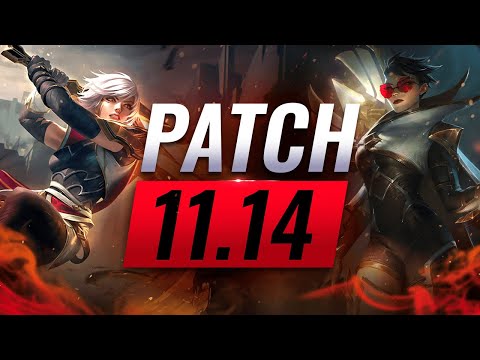 BEST Champions TIER List – League of Legends Patch 11.14